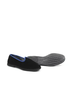 MOCASSINO NERO BLU