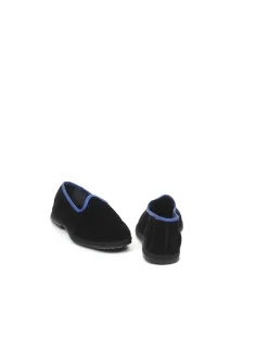 MOCASSINO NERO BLU