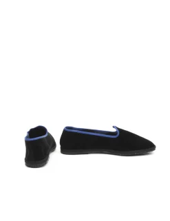 MOCASSINO NERO BLU