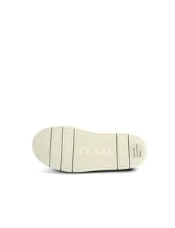 PANTOFOLA CON PELO ESKIMO METAL LOGO