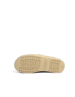 PANTOFOLA CON PELO ESKIMO PLATFORM