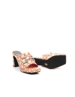 SANDALO CON TACCO CAVIAR