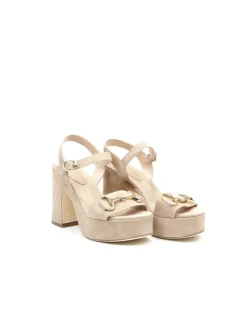 SANDALO CON TACCO H253M