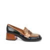 SCARPA CON TACCO BROCHI