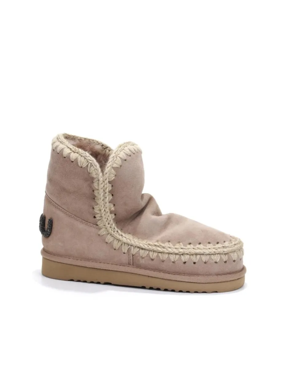 STIVALETTO CON PELO ESKIMO