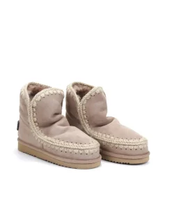 STIVALETTO CON PELO ESKIMO