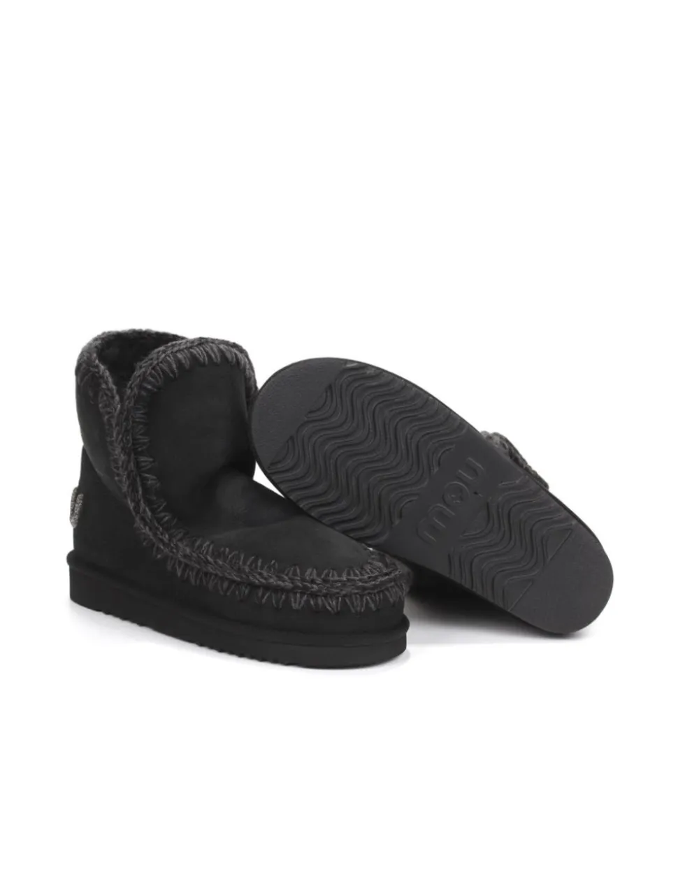 STIVALETTO CON PELO ESKIMO