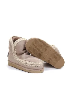 STIVALETTO CON PELO ESKIMO