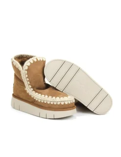 STIVALETTO CON PELO ESKIMO