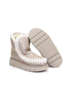 STIVALETTO CON PELO ESKIMO