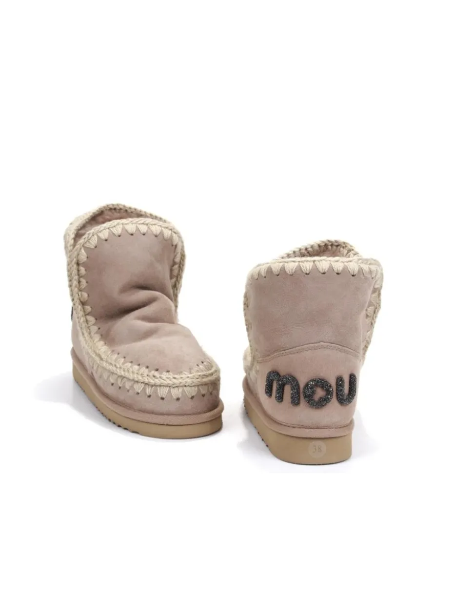 STIVALETTO CON PELO ESKIMO