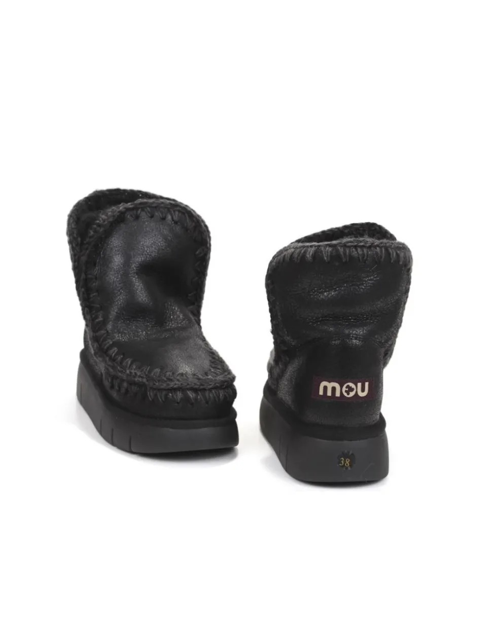 STIVALETTO CON PELO ESKIMO