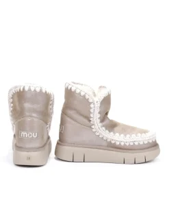 STIVALETTO CON PELO ESKIMO