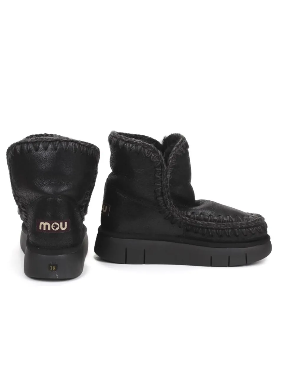 STIVALETTO CON PELO ESKIMO