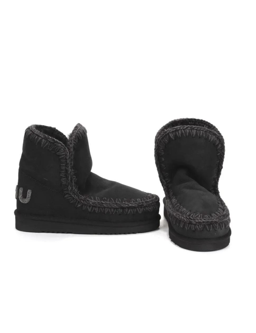 STIVALETTO CON PELO ESKIMO