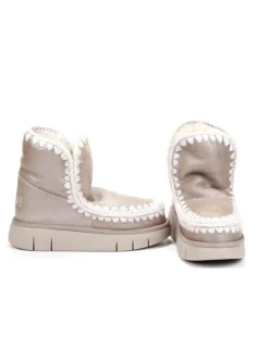 STIVALETTO CON PELO ESKIMO