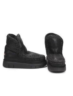 STIVALETTO CON PELO ESKIMO